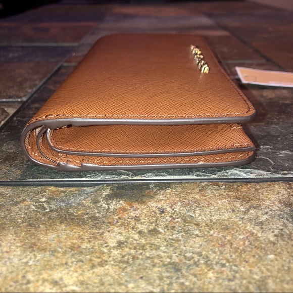 NWT Michael Kors JetSet Continental Leather Wallet - Picture 12 of 14
